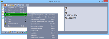 OpalCalc screenshot 2