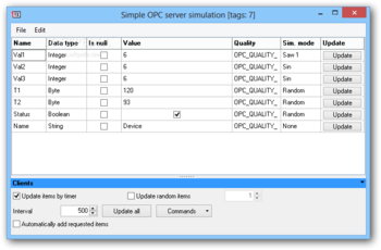 OPC Scada Viewer screenshot 3