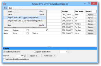 OPC Scada Viewer screenshot 4