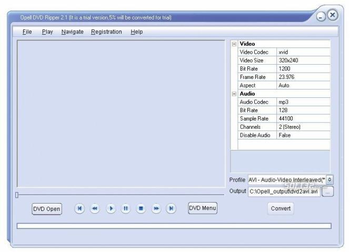 Opell DVD Ripper screenshot 3