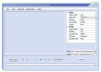 Opell DVD to iPhone Converter screenshot 2