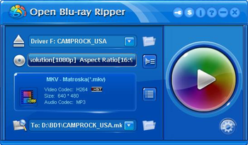 Open Blu-ray ripper screenshot 2