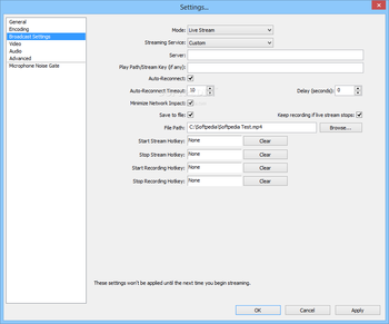 Open Broadcaster Software screenshot 13