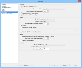 Open Broadcaster Software screenshot 17