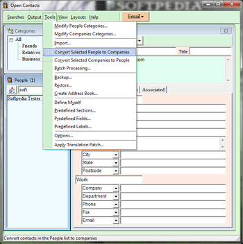 Open Contacts screenshot 10