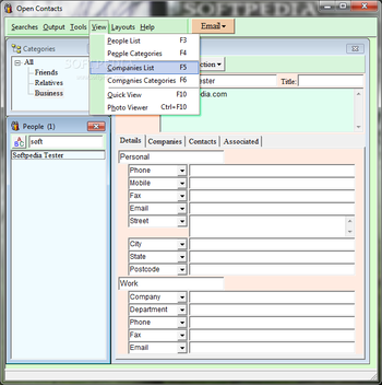 Open Contacts screenshot 11