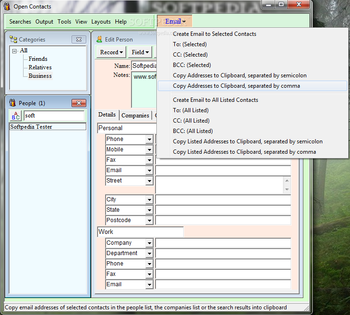 Open Contacts screenshot 13