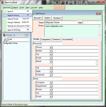 Open Contacts screenshot 5