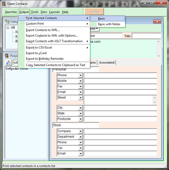 Open Contacts screenshot 6