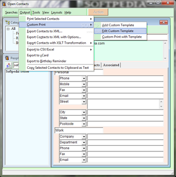 Open Contacts screenshot 7
