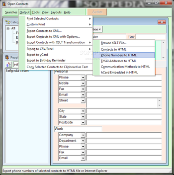 Open Contacts screenshot 8