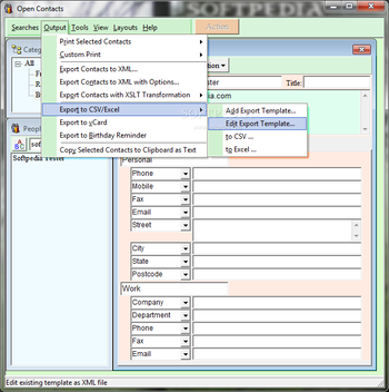Open Contacts screenshot 9