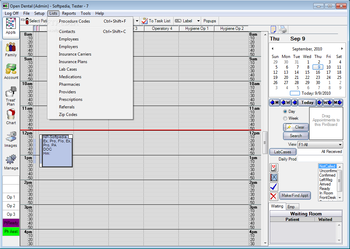 Open Dental screenshot 7