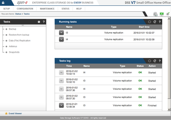 Open-E Data Storage Software Small Office Home Office screenshot 10