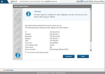 Open-E Data Storage Software Small Office Home Office screenshot 15