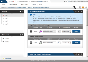 Open-E Data Storage Software Small Office Home Office screenshot 3