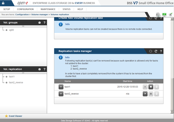 Open-E Data Storage Software Small Office Home Office screenshot 9