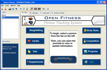 Open Fitness screenshot 2