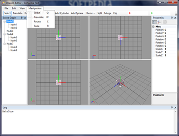 Open GL Editor screenshot 3