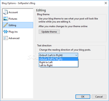 Open Live Writer screenshot 10