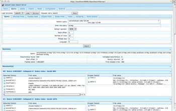 Open Search Server screenshot