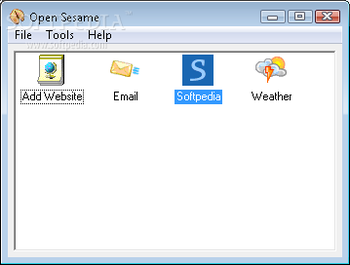 Open Sesame screenshot