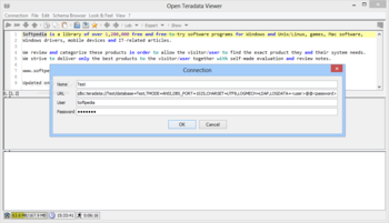 Open Teradata Viewer screenshot 6
