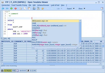 Open Teradata Viewer screenshot 7