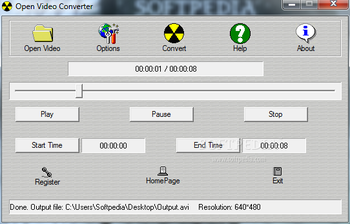 Open Video Converter screenshot