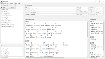 OpenChords screenshot 2