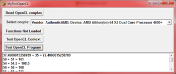 OpenCL for Borland Delphi screenshot