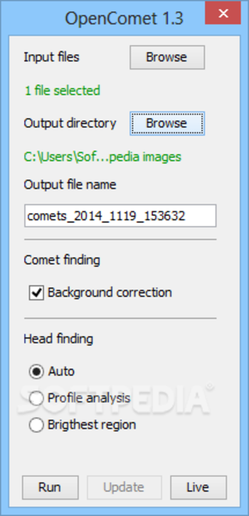 OpenComet screenshot 2