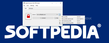 OpenConnect-GUI VPN client screenshot