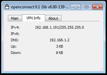 Openconnect VPN Client screenshot