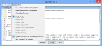 openDLX screenshot 4