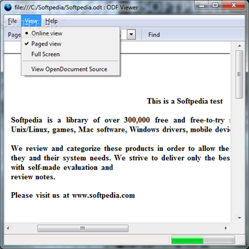 OpenDocument Viewer screenshot 2