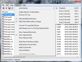 OpenedFilesView screenshot 4