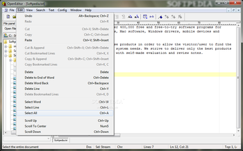 OpenEditor screenshot 3