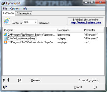 OpenExpert screenshot