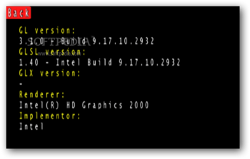OpenGLChecker screenshot 2