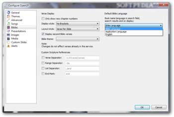 OpenLP screenshot 12