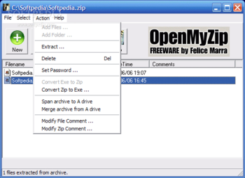 OpenMyZip FREE screenshot 2