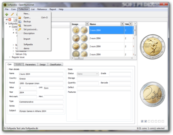 OpenNumismat screenshot 3