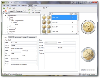 OpenNumismat screenshot 4