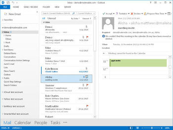 OpenProtocols Connector for Microsoft Outlook screenshot