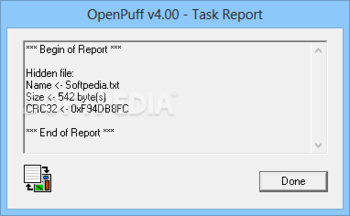 OpenPuff screenshot 6