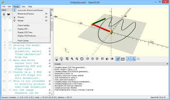 OpenSCAD screenshot 4