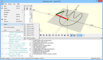 OpenSCAD Portable screenshot 2