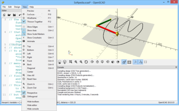 OpenSCAD Portable screenshot 5