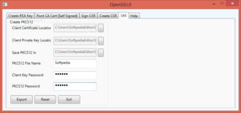 OpenSSLUI screenshot 5